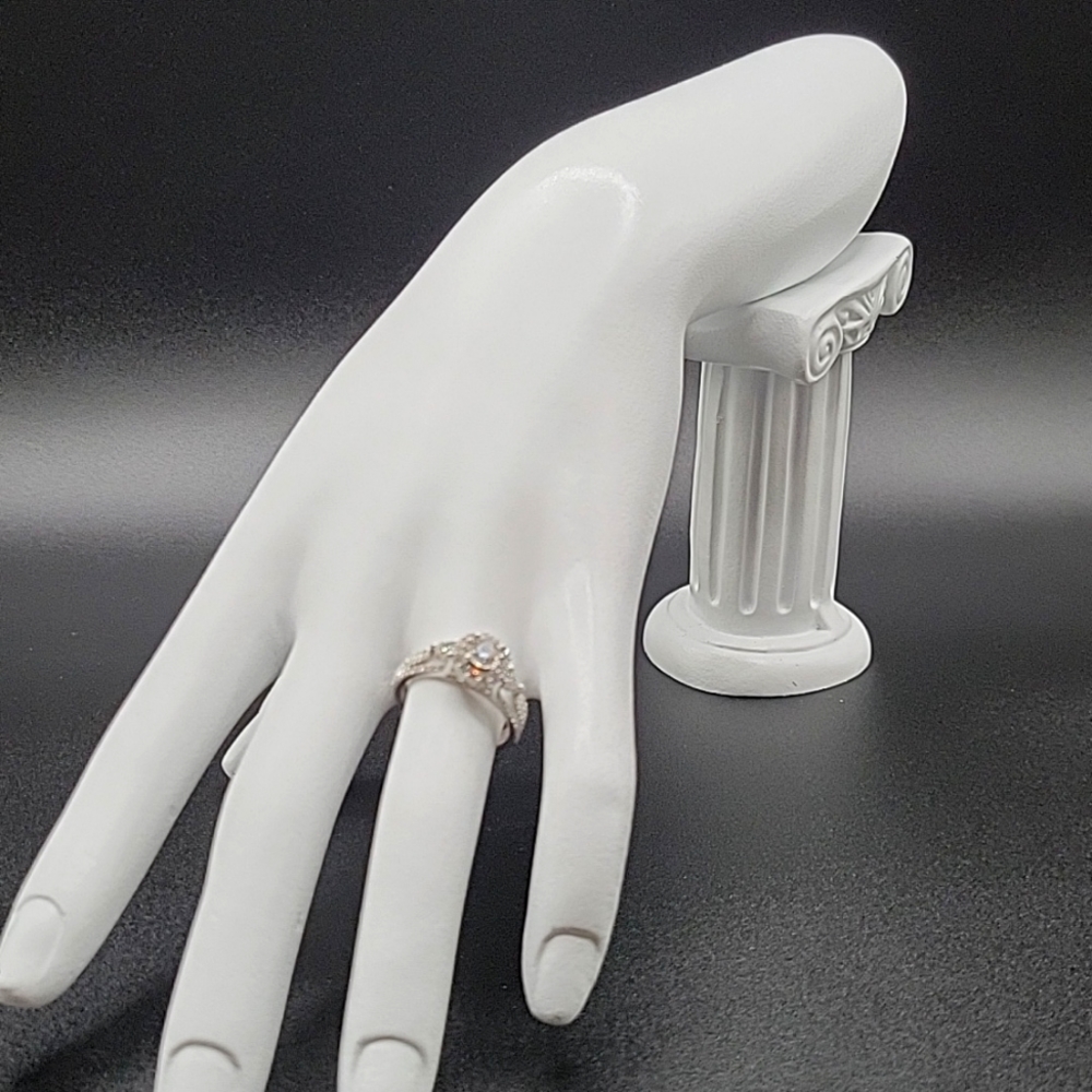 Simply Vera Vera Wang 14k White Gold 1ctw Ring
